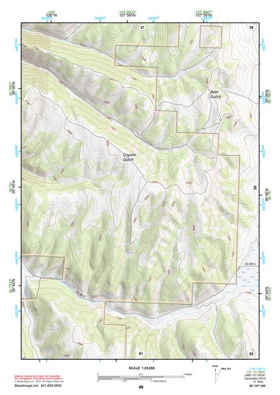 39107NW Page 49 Glenwood Springs Topo Preview 1