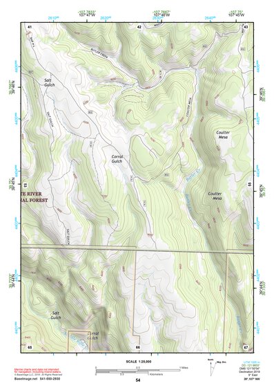 39107NW Page 54 Glenwood Springs Topo Preview 1