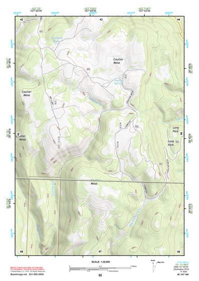 39107NW Page 55 Glenwood Springs Topo Preview 1