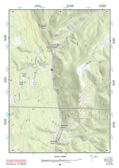 39107NW Page 56 Glenwood Springs Topo Preview 1