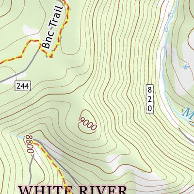 39107NW Page 57 Glenwood Springs Topo Preview 2