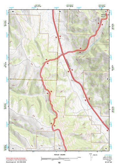 39107NW Page 62 Glenwood Springs Topo Preview 1