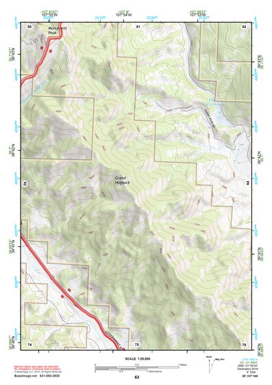 39107NW Page 63 Glenwood Springs Topo Preview 1