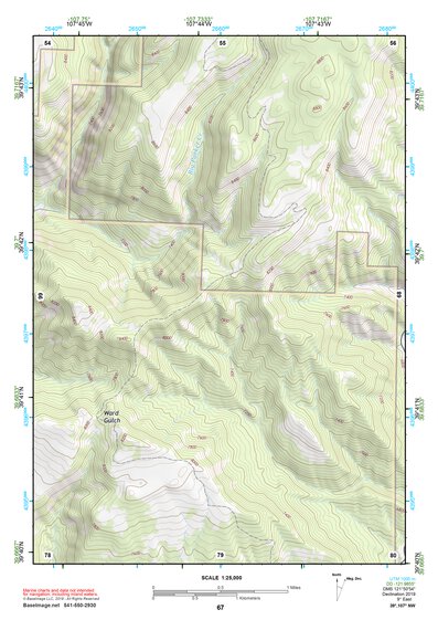 39107NW Page 67 Glenwood Springs Topo Preview 1