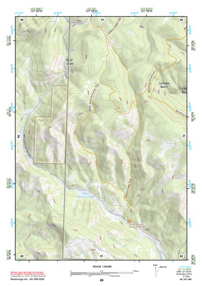 39107NW Page 69 Glenwood Springs Topo Preview 1
