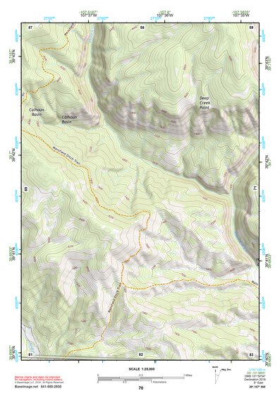 39107NW Page 70 Glenwood Springs Topo Preview 1