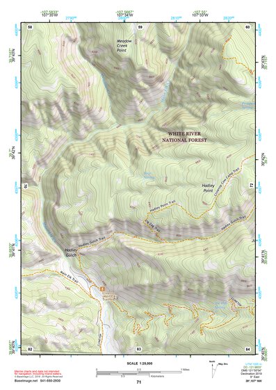 39107NW Page 71 Glenwood Springs Topo Preview 1