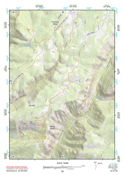 39107NW Page 72 Glenwood Springs Topo Preview 1