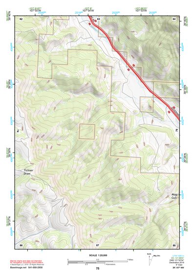 39107NW Page 75 Glenwood Springs Topo Preview 1