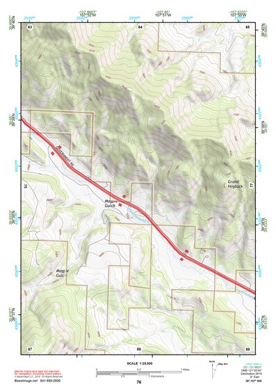 39107NW Page 76 Glenwood Springs Topo Preview 1