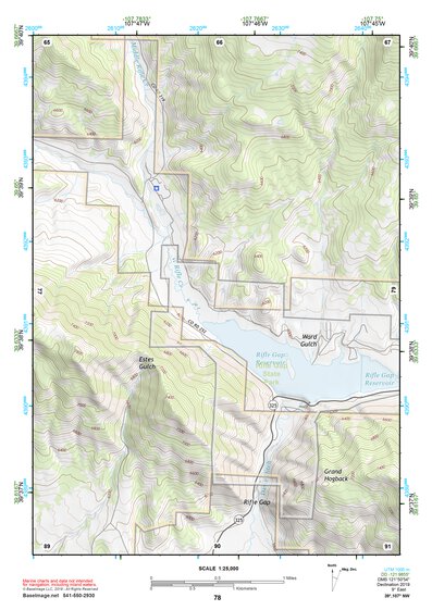 39107NW Page 78 Glenwood Springs Topo Preview 1