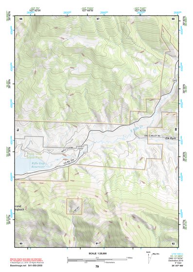 39107NW Page 79 Glenwood Springs Topo Preview 1