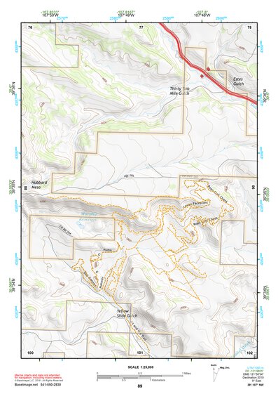 39107NW Page 89 Glenwood Springs Topo Preview 1