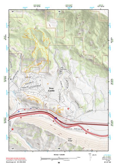 39107NW Page 96 Glenwood Springs Topo Preview 1