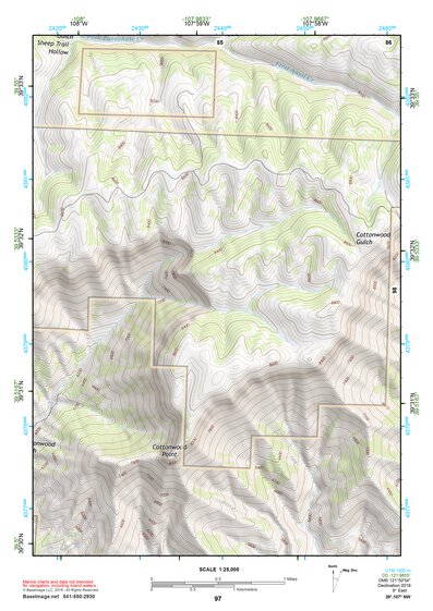 39107NW Page 97 Glenwood Springs Topo Preview 1