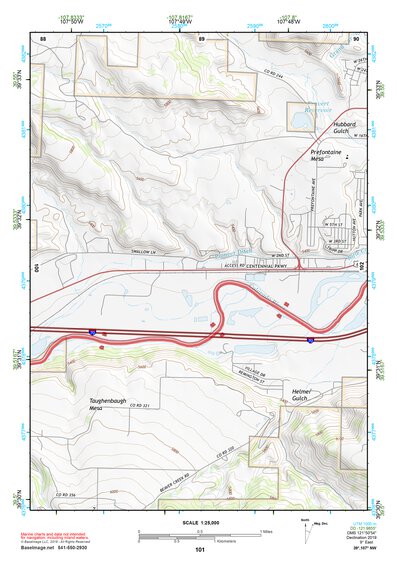 39107NW Page 101 Glenwood Springs Topo Preview 1