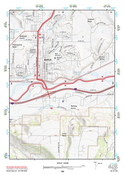 39107NW Page 102 Glenwood Springs Topo Preview 1