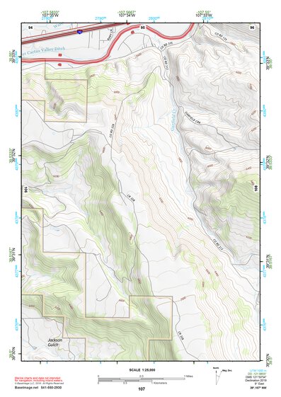 39107NW Page 107 Glenwood Springs Topo Preview 1