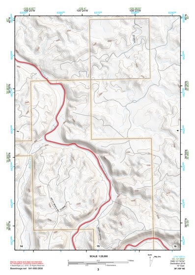39109NE Page 3 Seep Ridge Topo Preview 1