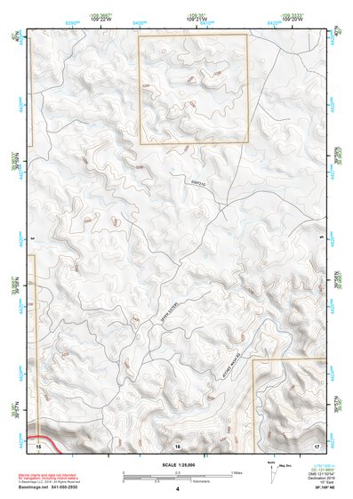 39109NE Page 4 Seep Ridge Topo Preview 1