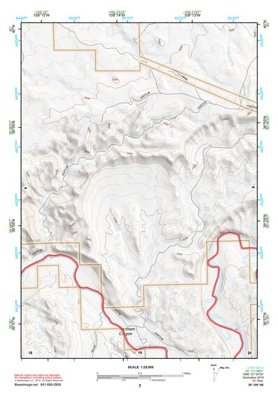 39109NE Page 7 Seep Ridge Topo Preview 1