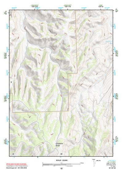 39109NE Page 12 Seep Ridge Topo Preview 1