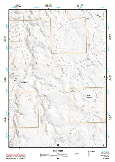 39109NE Page 13 Seep Ridge Topo Preview 1