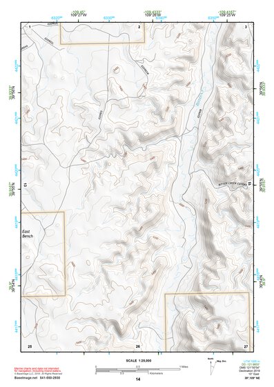 39109NE Page 14 Seep Ridge Topo Preview 1