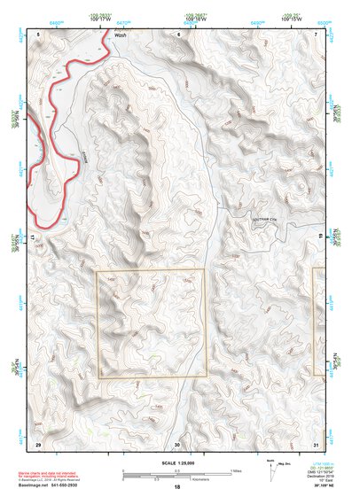 39109NE Page 18 Seep Ridge Topo Preview 1