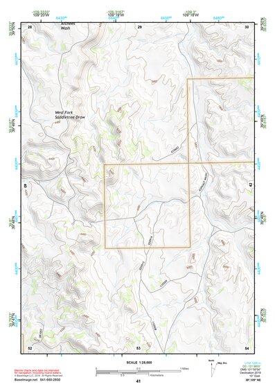 39109NE Page 41 Seep Ridge Topo Preview 1
