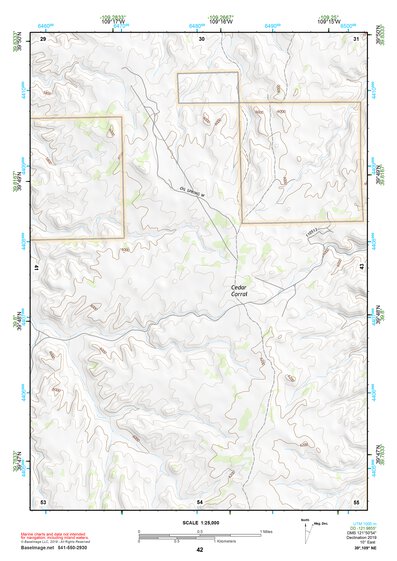 39109NE Page 42 Seep Ridge Topo Preview 1