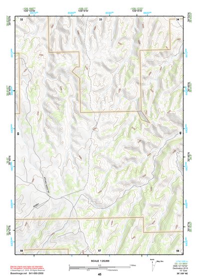 39109NE Page 45 Seep Ridge Topo Preview 1