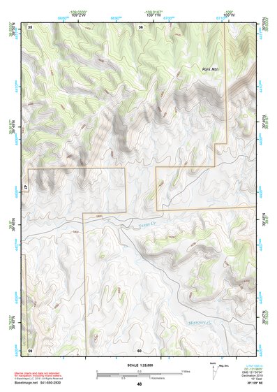 39109NE Page 48 Seep Ridge Topo Preview 1