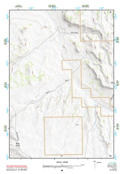 39109NE Page 49 Seep Ridge Topo Preview 1