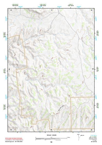 39109NE Page 53 Seep Ridge Topo Preview 1