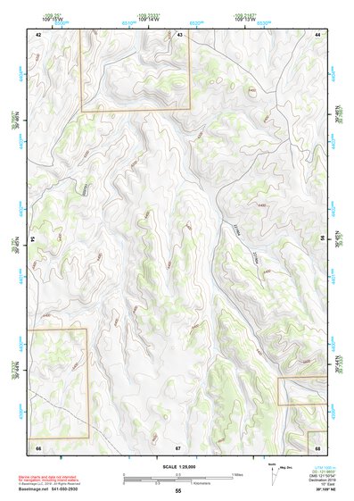 39109NE Page 55 Seep Ridge Topo Preview 1