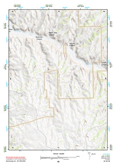 39109NE Page 65 Seep Ridge Topo Preview 1