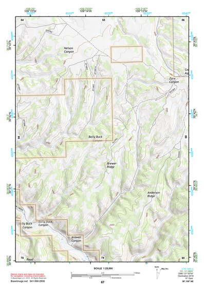 39109NE Page 67 Seep Ridge Topo Preview 1