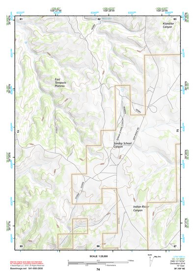 39109NE Page 74 Seep Ridge Topo Preview 1