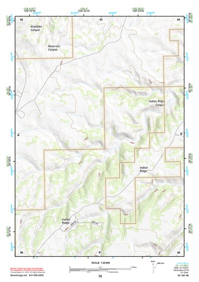 39109NE Page 75 Seep Ridge Topo Preview 1