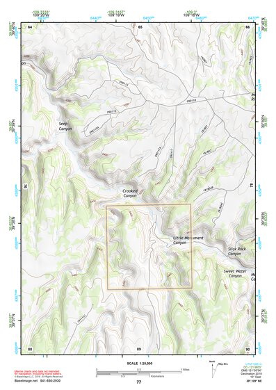 39109NE Page 77 Seep Ridge Topo Preview 1