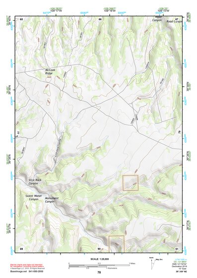 39109NE Page 78 Seep Ridge Topo Preview 1