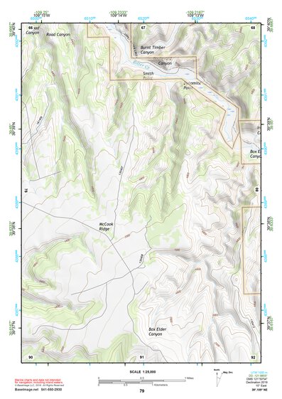 39109NE Page 79 Seep Ridge Topo Preview 1