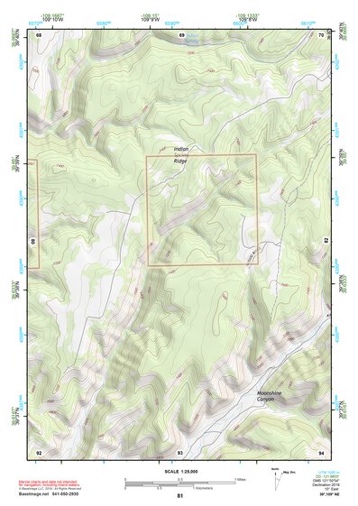 39109NE Page 81 Seep Ridge Topo Preview 1
