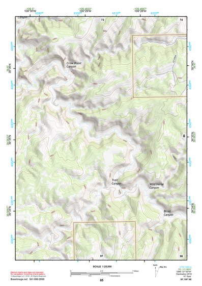 39109NE Page 85 Seep Ridge Topo Preview 1
