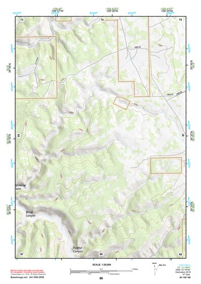 39109NE Page 86 Seep Ridge Topo Preview 1