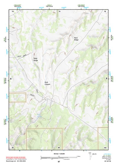 39109NE Page 87 Seep Ridge Topo Preview 1