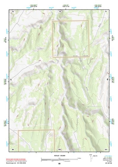 39109NE Page 88 Seep Ridge Topo Preview 1