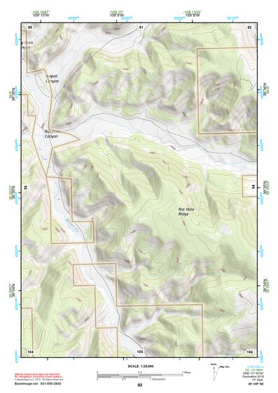 39109NE Page 93 Seep Ridge Topo Preview 1