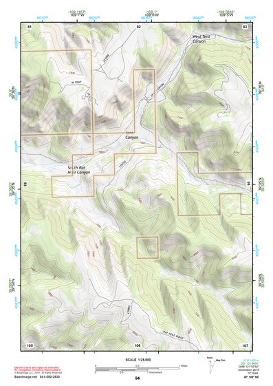 39109NE Page 94 Seep Ridge Topo Preview 1